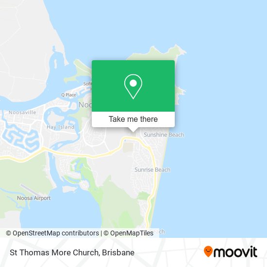 St Thomas More Church map