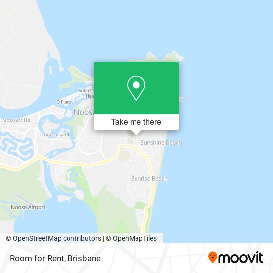 Room for Rent map