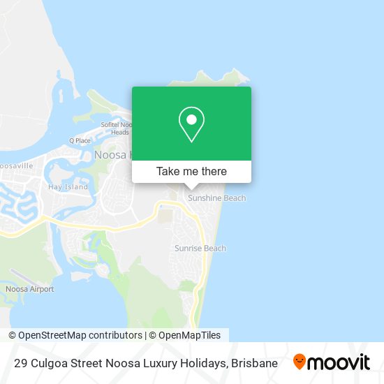 29 Culgoa Street Noosa Luxury Holidays map