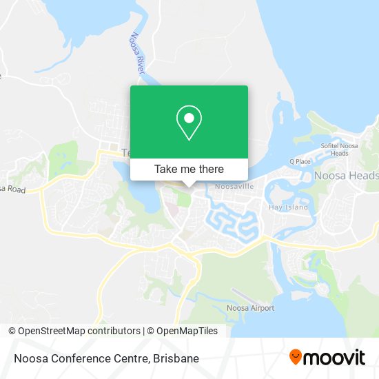 Mapa Noosa Conference Centre