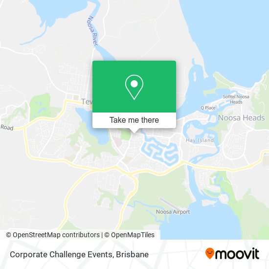 Corporate Challenge Events map