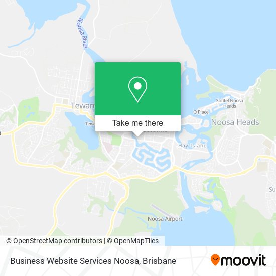 Business Website Services Noosa map