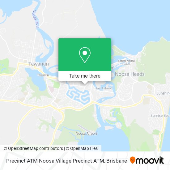 Precinct ATM Noosa Village Precinct ATM map