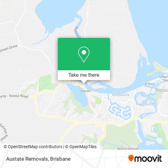 Austate Removals map