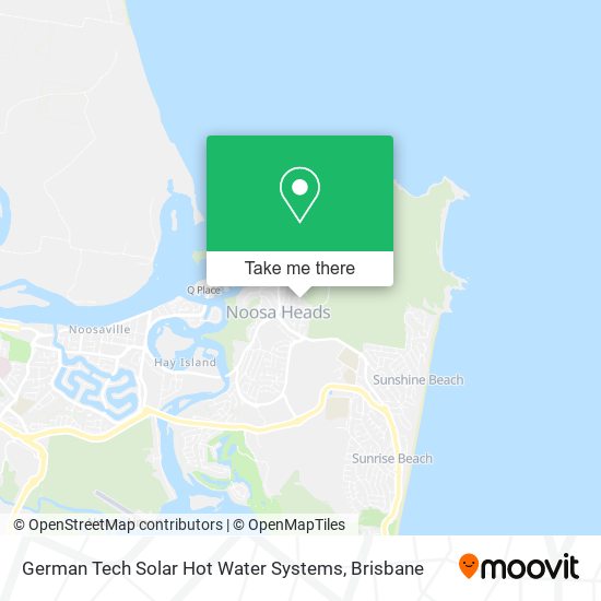 German Tech Solar Hot Water Systems map