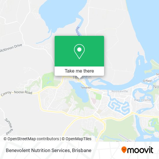 Benevolent Nutrition Services map