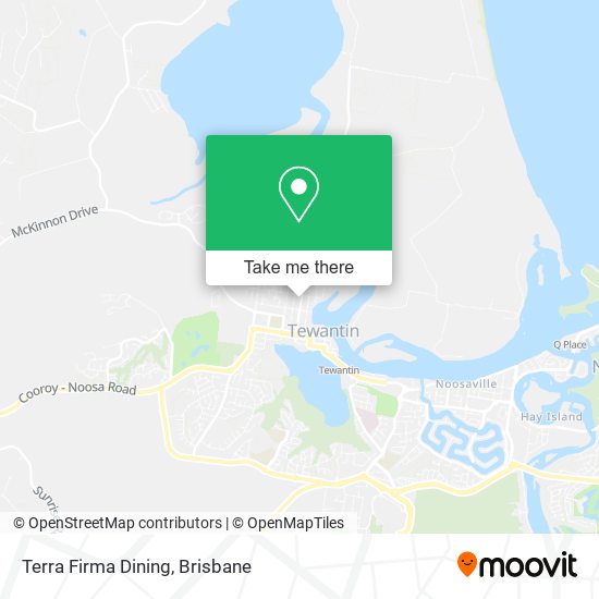 Terra Firma Dining map