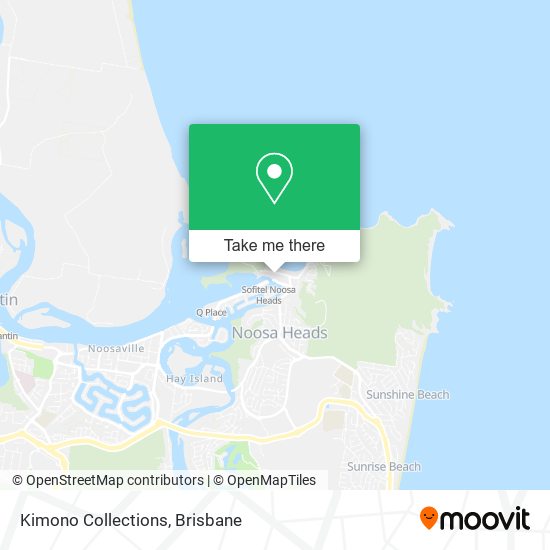 Kimono Collections map
