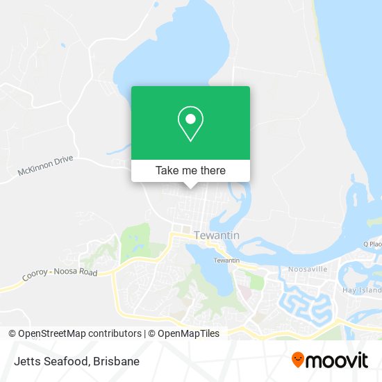 Jetts Seafood map
