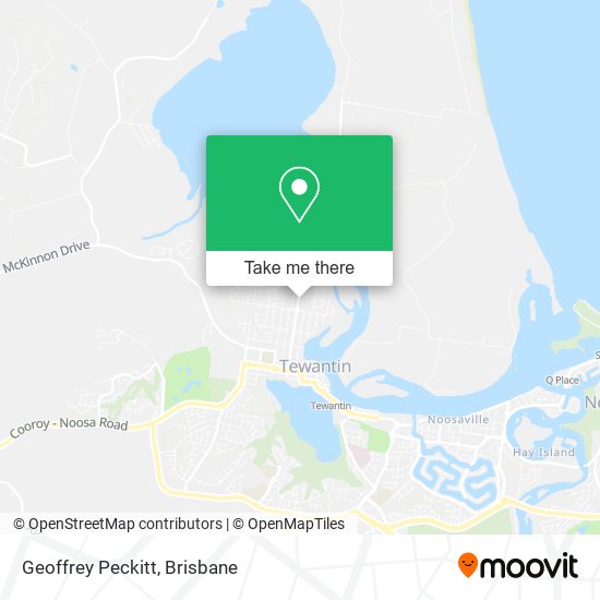 Geoffrey Peckitt map