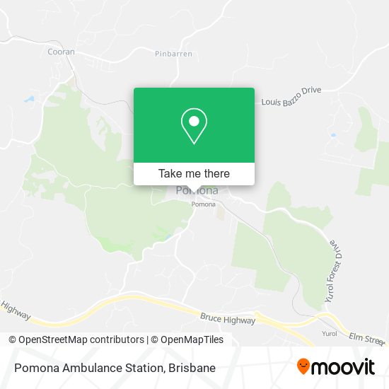 Pomona Ambulance Station map