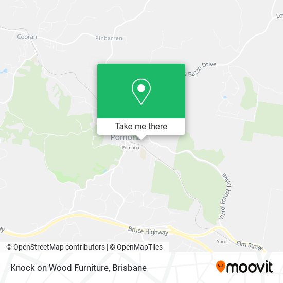 Knock on Wood Furniture map
