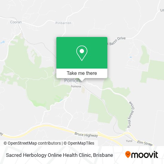Sacred Herbology Online Health Clinic map