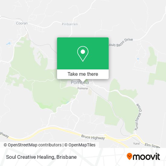 Soul Creative Healing map