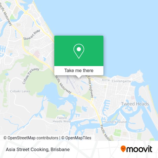 Asia Street Cooking map