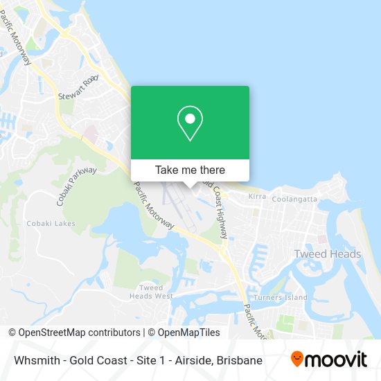 Whsmith - Gold Coast - Site 1 - Airside map