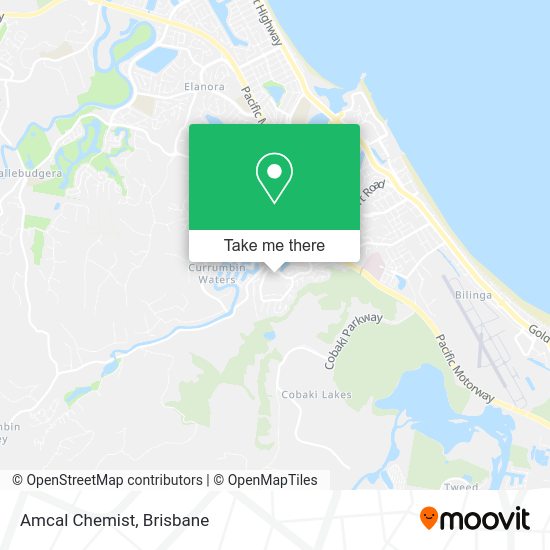 Amcal Chemist map