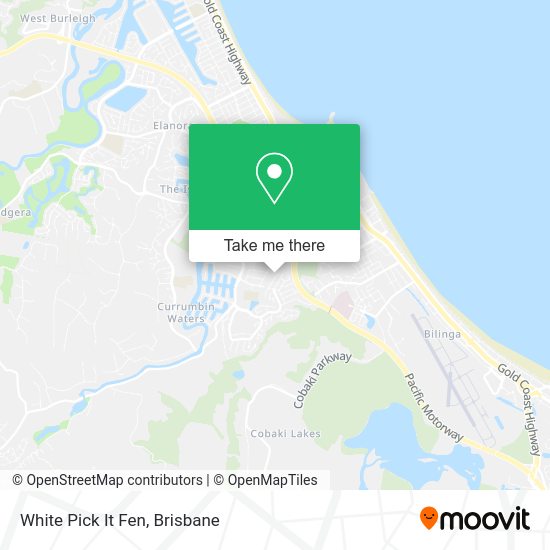 White Pick It Fen map