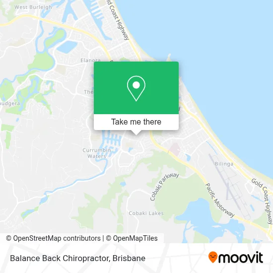 Mapa Balance Back Chiropractor