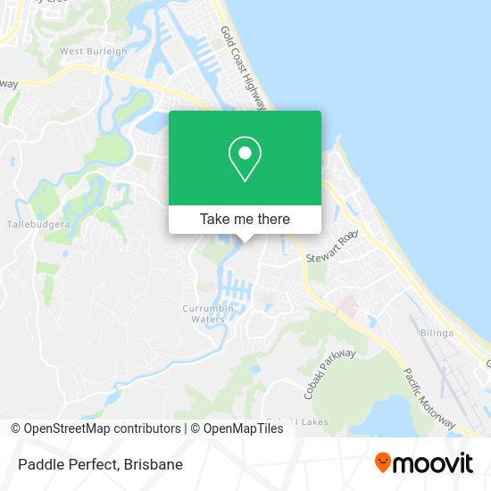Paddle Perfect map