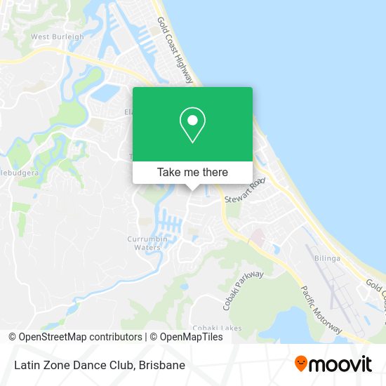 Latin Zone Dance Club map