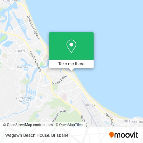 Wagawn Beach House map