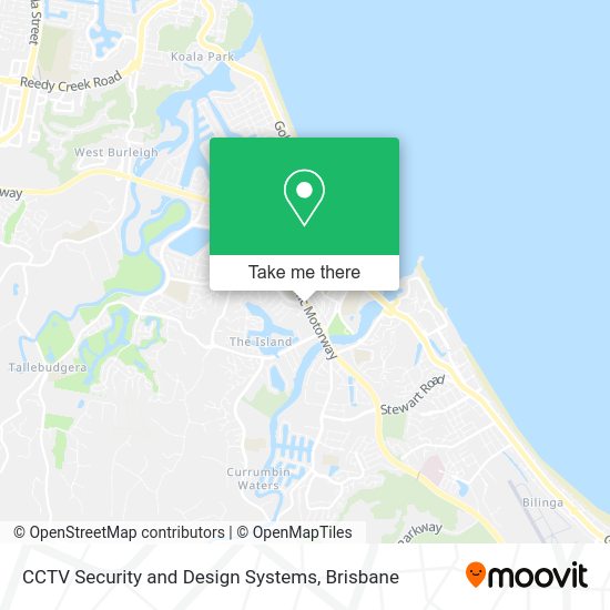 CCTV Security and Design Systems map