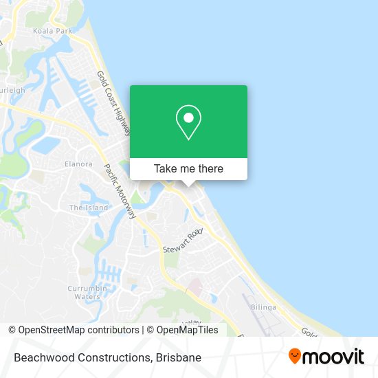 Beachwood Constructions map