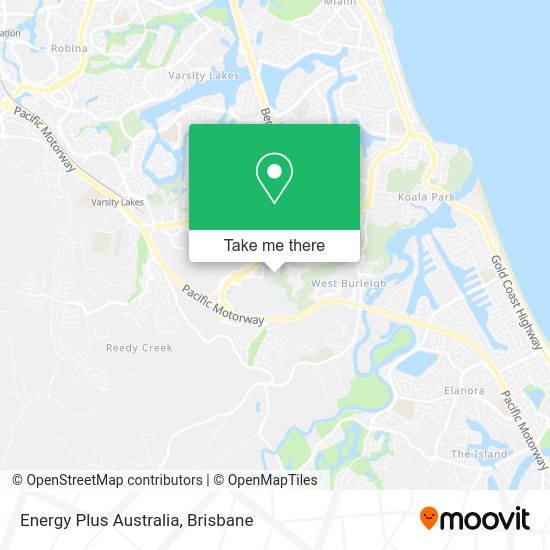 Energy Plus Australia map