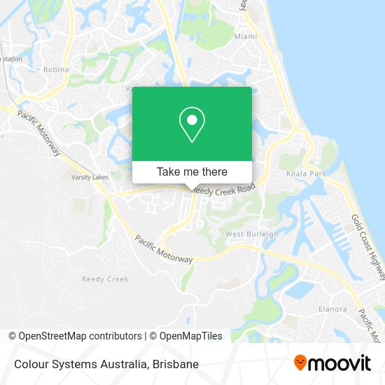 Colour Systems Australia map