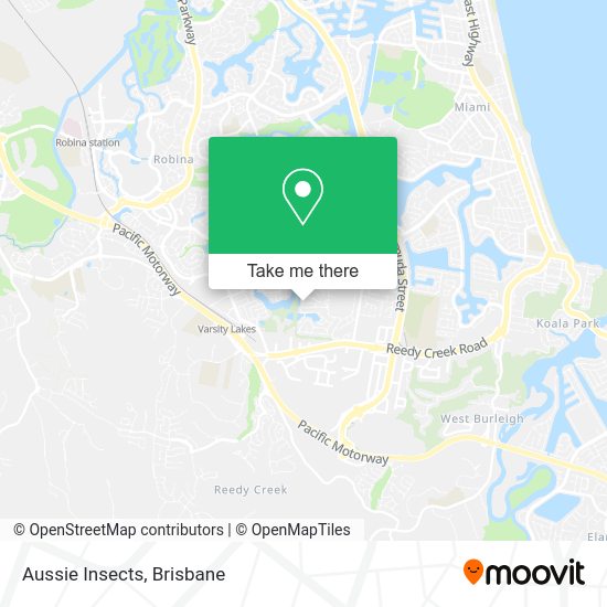 Aussie Insects map
