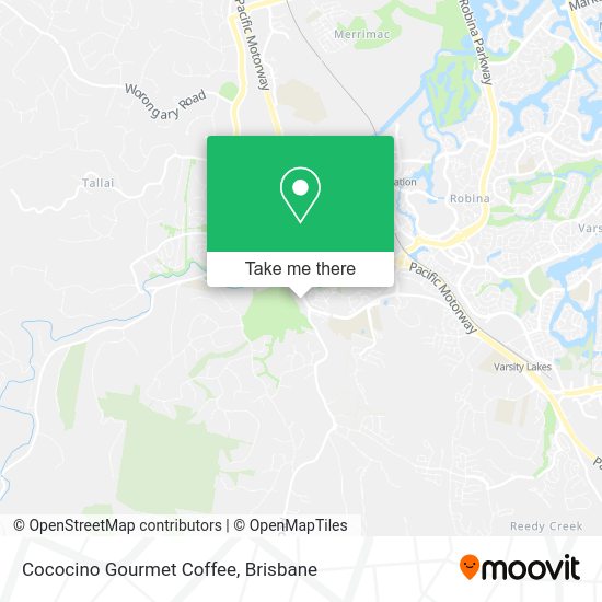 Cococino Gourmet Coffee map