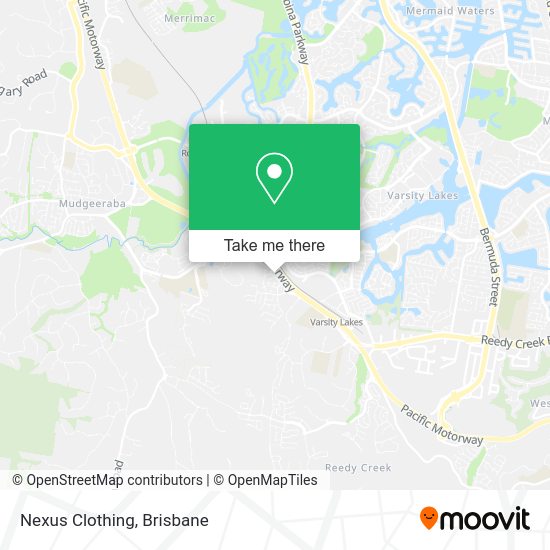 Nexus Clothing map