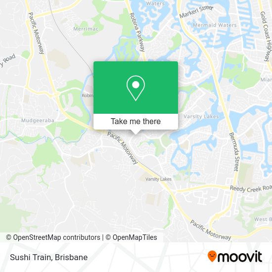 Sushi Train map