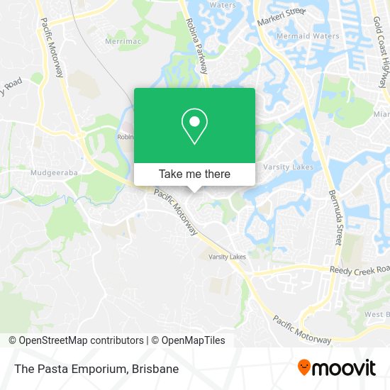 The Pasta Emporium map
