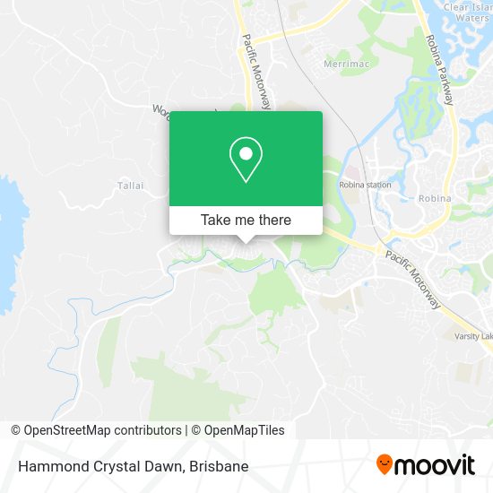 Hammond Crystal Dawn map