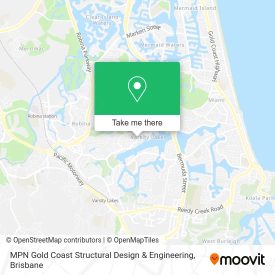MPN Gold Coast Structural Design & Engineering map
