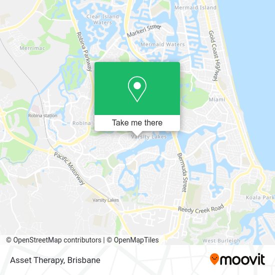Asset Therapy map