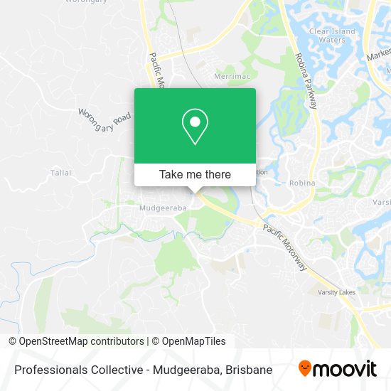 Professionals Collective - Mudgeeraba map