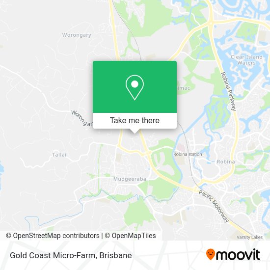 Gold Coast Micro-Farm map
