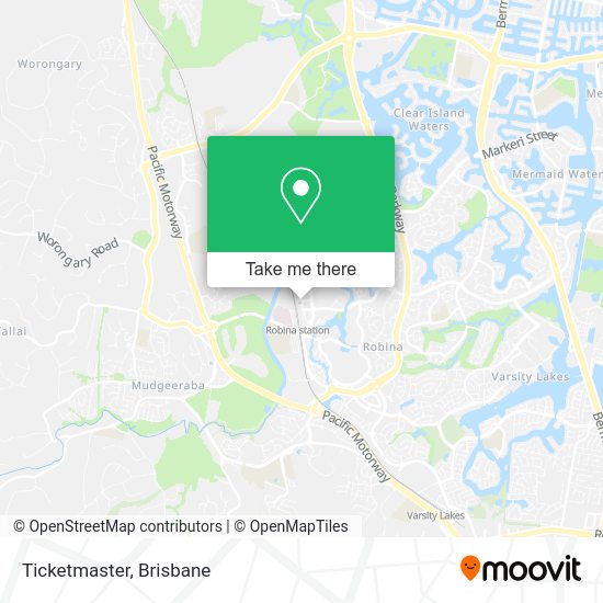 Ticketmaster map