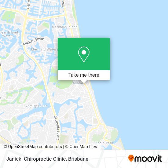 Janicki Chiropractic Clinic map