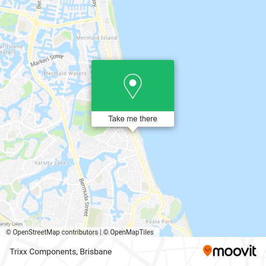 Trixx Components map
