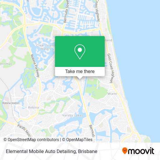 Elemental Mobile Auto Detailing map