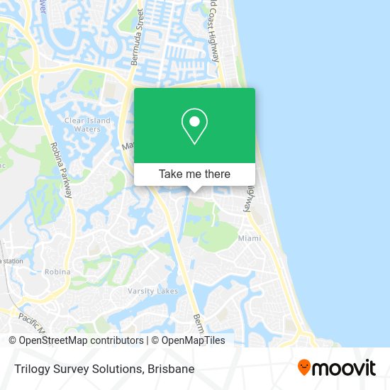 Trilogy Survey Solutions map
