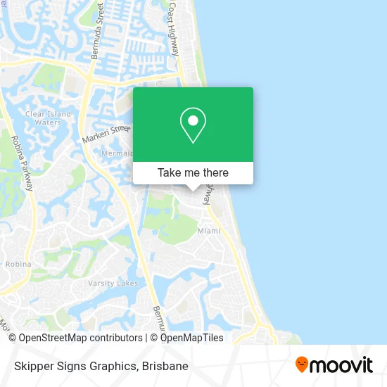 Mapa Skipper Signs Graphics