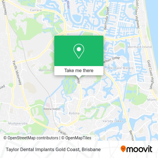 Taylor Dental Implants Gold Coast map