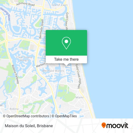 Maison du Soleil map