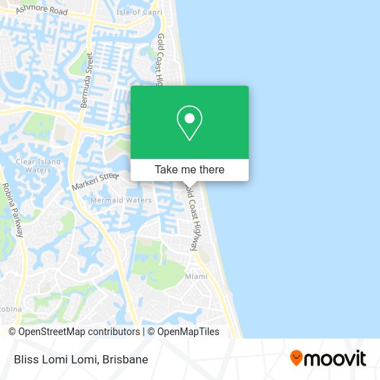 Bliss Lomi Lomi map