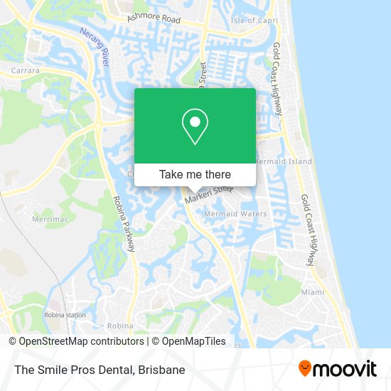 The Smile Pros Dental map